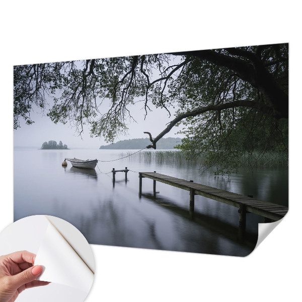 Otroška fototapeta z motivom mirnega jezera
