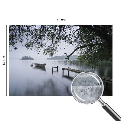 Otroška fototapeta z motivom mirnega jezera