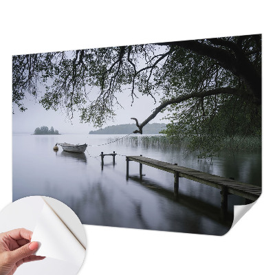 Otroška fototapeta z motivom mirnega jezera