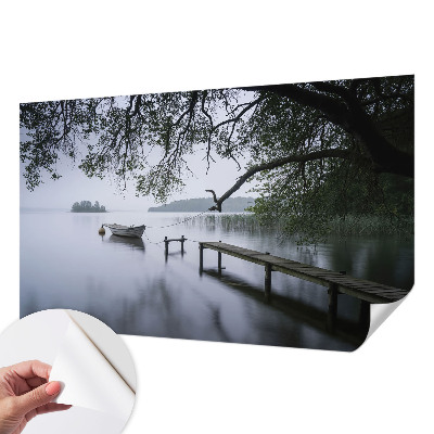 Otroška fototapeta z motivom mirnega jezera