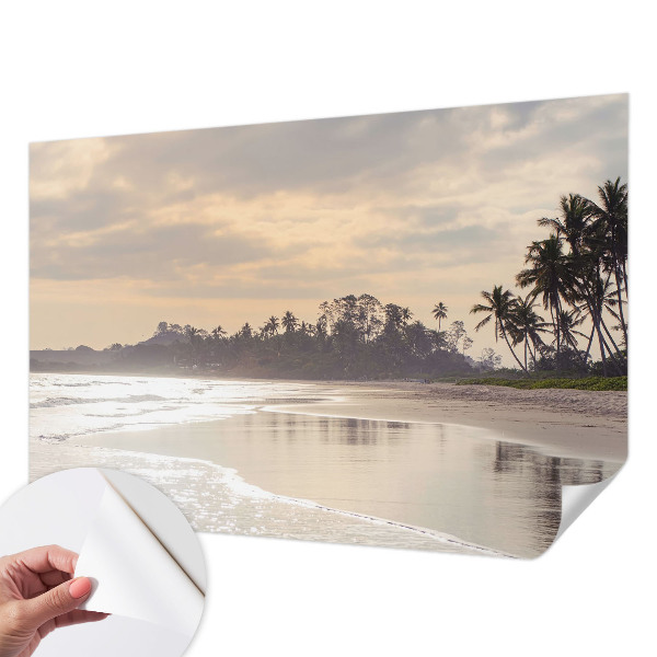 Fototapeta za otroško sobo z motivom jutra na plaži