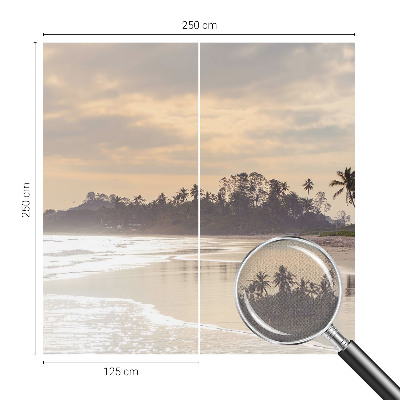 Fototapeta za otroško sobo z motivom jutra na plaži