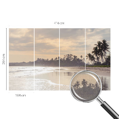 Fototapeta za otroško sobo z motivom jutra na plaži