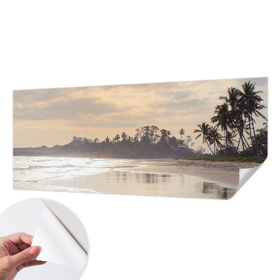 Fototapeta za otroško sobo z motivom jutra na plaži