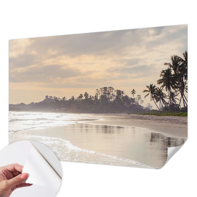 Fototapeta za otroško sobo z motivom jutra na plaži