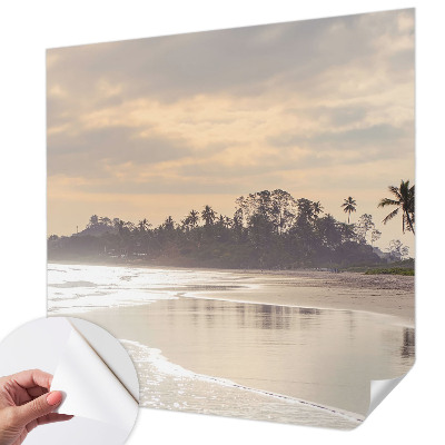 Fototapeta za otroško sobo z motivom jutra na plaži