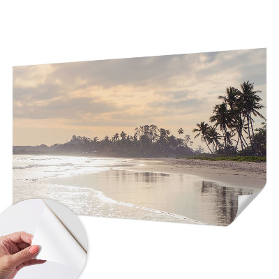 Fototapeta za otroško sobo z motivom jutra na plaži