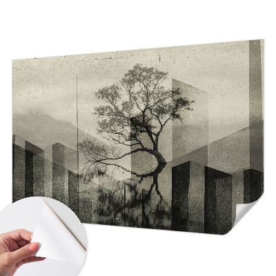 Samolepilna fototapeta za spalnico Surova eleganca