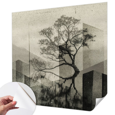 Samolepilna fototapeta za spalnico Surova eleganca