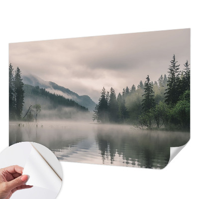 Samolepilna fototapeta za dnevno sobo Atmosfersko jezero