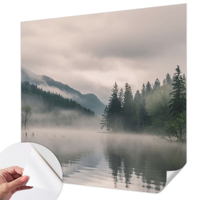 Samolepilna fototapeta za dnevno sobo Atmosfersko jezero