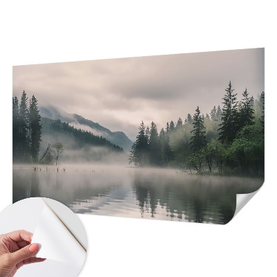 Samolepilna fototapeta za dnevno sobo Atmosfersko jezero