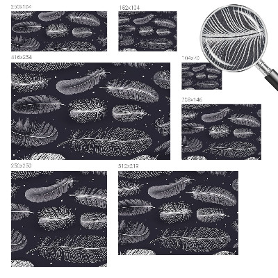 3D fototapeta Nežno perje