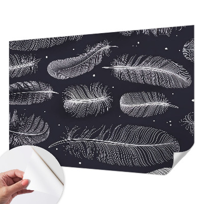 3D fototapeta z motivom nežnega perja