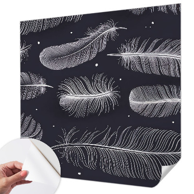 3D fototapeta z motivom nežnega perja