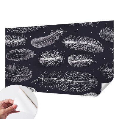 3D fototapeta z motivom nežnega perja