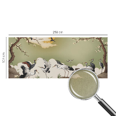 Samolepilna fototapeta za dnevno sobo z elegantnim motivom narave