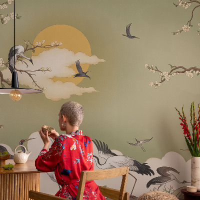 Samolepilna fototapeta za dnevno sobo Elegantna narava