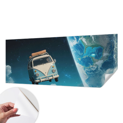 Samolepilna fototapeta za spalnico Vesoljsko potovanje
