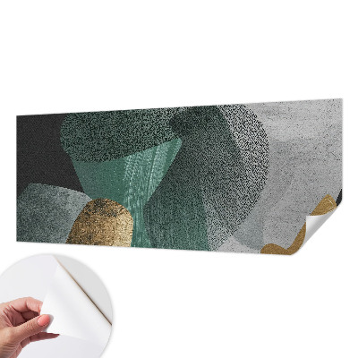 Otroška fototapeta z motivom abstraktne geometrije