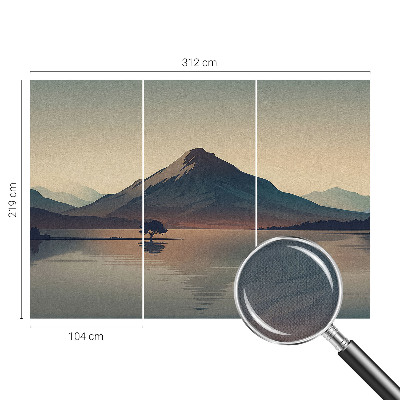 Samolepilna fototapeta za dnevno sobo Gorska pokrajina