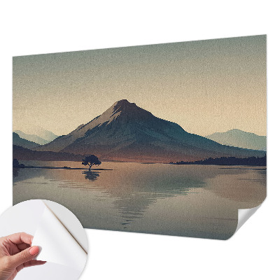 Samolepilna fototapeta za dnevno sobo Gorska pokrajina