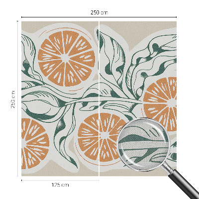 Samolepilna fototapeta Vzorci sadja