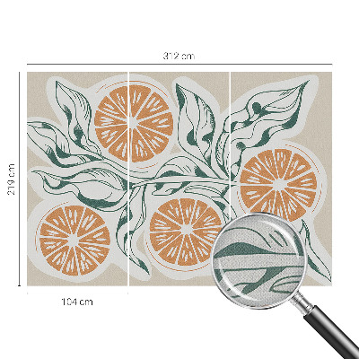 Samolepilna fototapeta Vzorci sadja