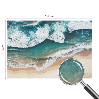 Samolepilna fototapeta za spalnico Morski valovi