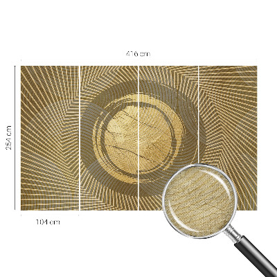 3D fototapeta s motivom sevalnih črt