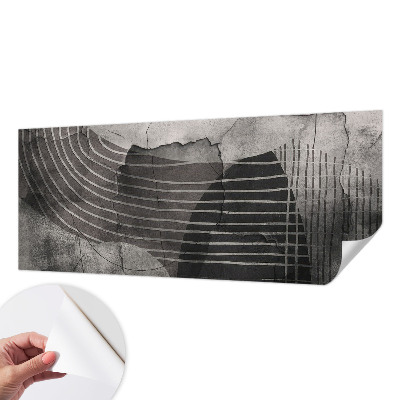 Fototapeta za otroško sobo z abstraktnim vzorcem črt