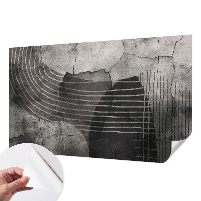 Fototapeta za otroško sobo z abstraktnim vzorcem črt