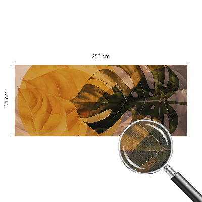 Samolepilna fototapeta za spalnico Abstraktni listi