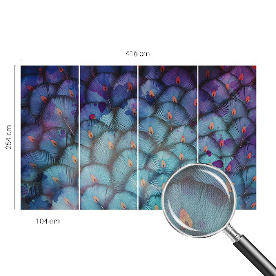 Otroška fototapeta Barvito perje