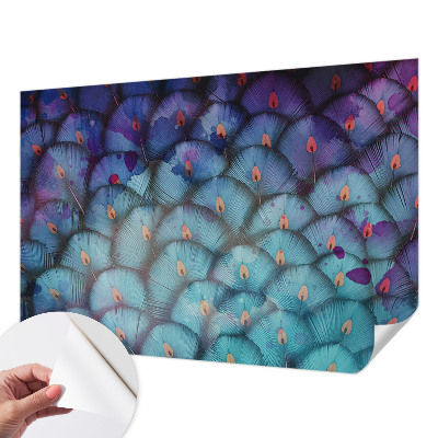 Otroška fototapeta Barvito perje