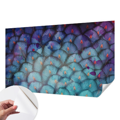 Otroška fototapeta Barvito perje