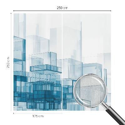 Fototapeta za otroško sobo Prozorne kocke