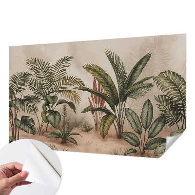 Samolepilna fototapeta z rastlinskim motivom