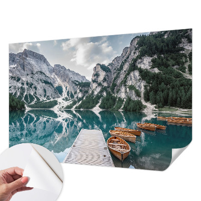 Otroška fototapeta z gorsko panoramo