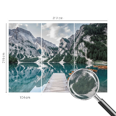 Otroška fototapeta z gorsko panoramo