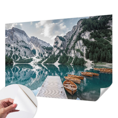 Otroška fototapeta z gorsko panoramo