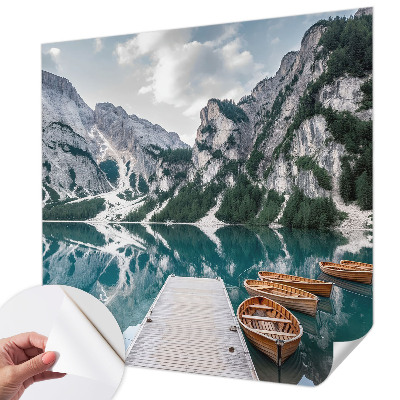 Otroška fototapeta z gorsko panoramo