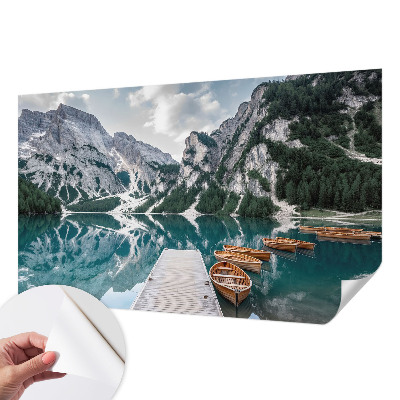 Otroška fototapeta z gorsko panoramo