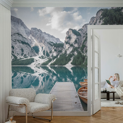 Otroška fototapeta z gorsko panoramo
