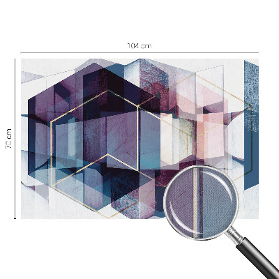 Samolepilna fototapeta z motivom geometrijskih kock