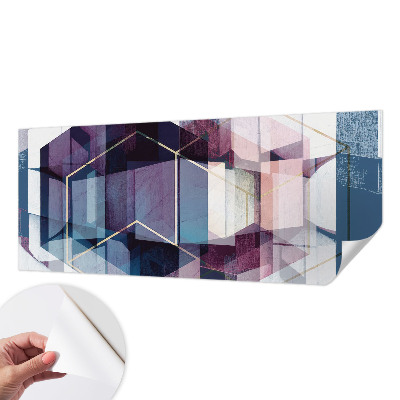 Samolepilna fototapeta z motivom geometrijskih kock
