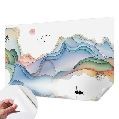 Samolepilna fototapeta za dnevno sobo Sanjska pokrajina