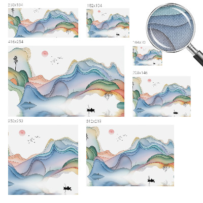 Samolepilna fototapeta za dnevno sobo Sanjska pokrajina