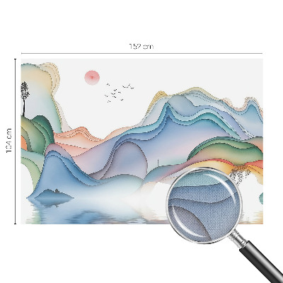 Samolepilna fototapeta za dnevno sobo Sanjska pokrajina