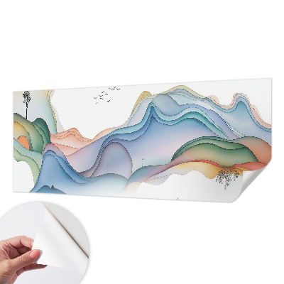 Samolepilna fototapeta za dnevno sobo Sanjska pokrajina